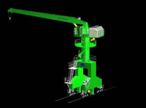 Rail Mounted Crane Dock Crane Floating Crane Stiff Boom Crane