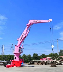 Unleash Power with Foldable Ship Deck Cranes of High Capacity Knuckle Boom Crane