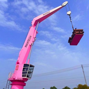 Unleash Power with Foldable Ship Deck Cranes of High Capacity Knuckle Boom Crane