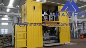 50/100kgⅠⅠ-PD Weighing and Bagging Machine In Mobile Container