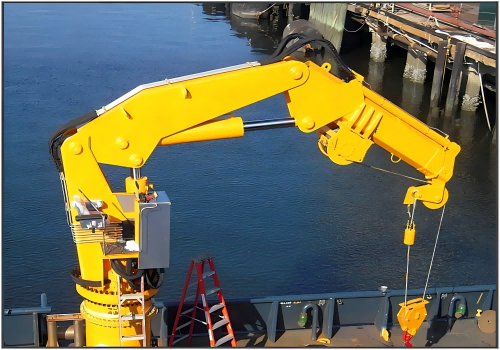 MAXTECH Cranes Empower Open – Sea Fishing Operations