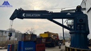 4T30M Telescopic Boom Crane Safe – Operated with Intelligent Control System for Port Logistics