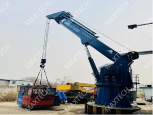 marine telescopic crane (2)